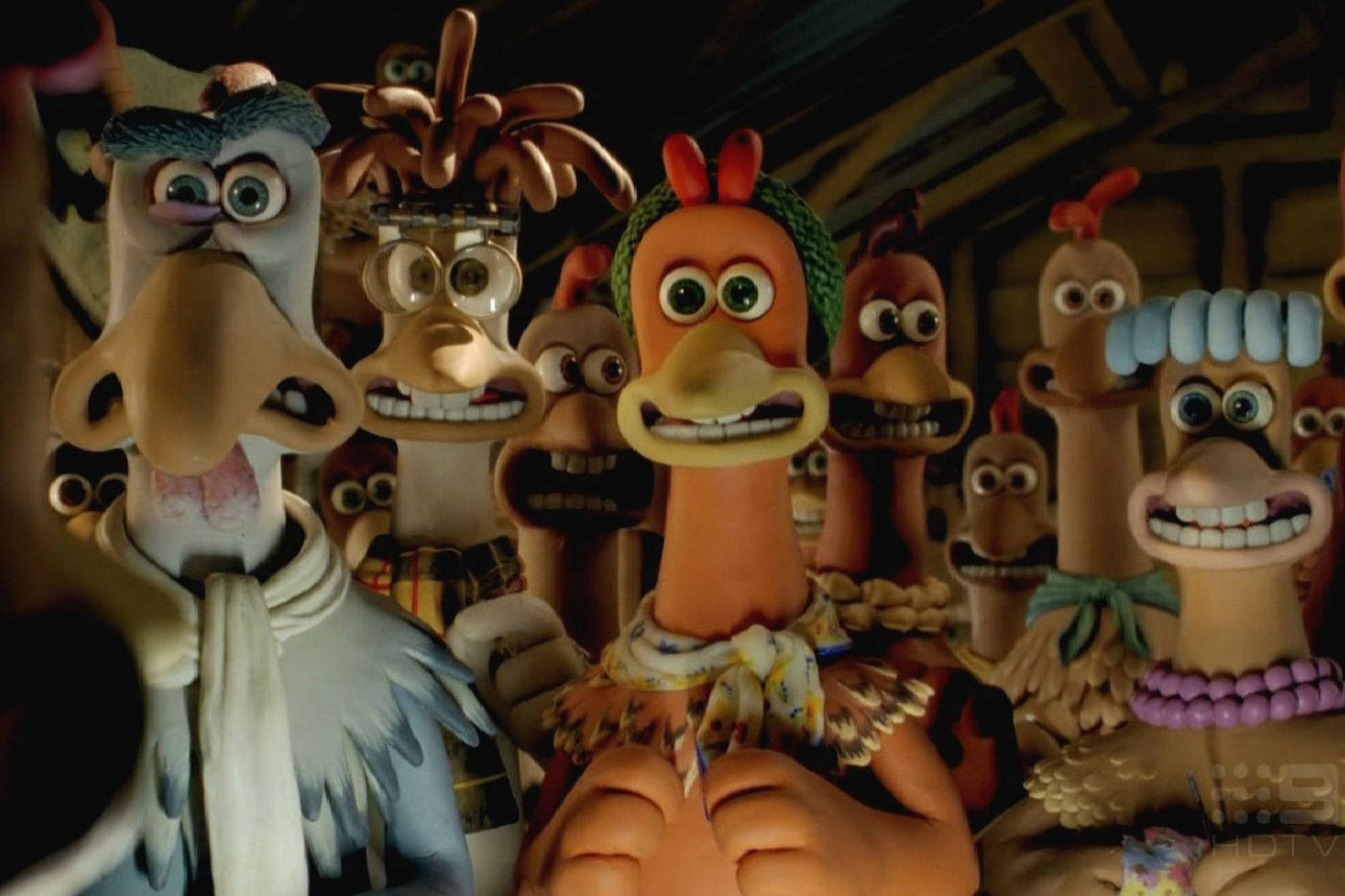 The Chicken Run Characters Background