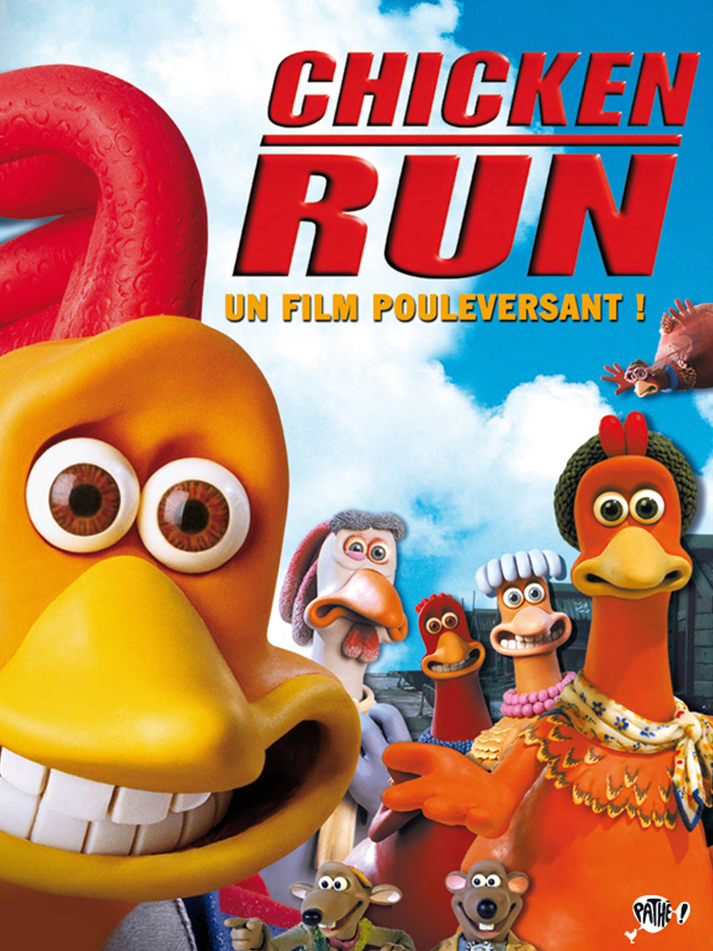 The Chicken Run Movie Ad Background