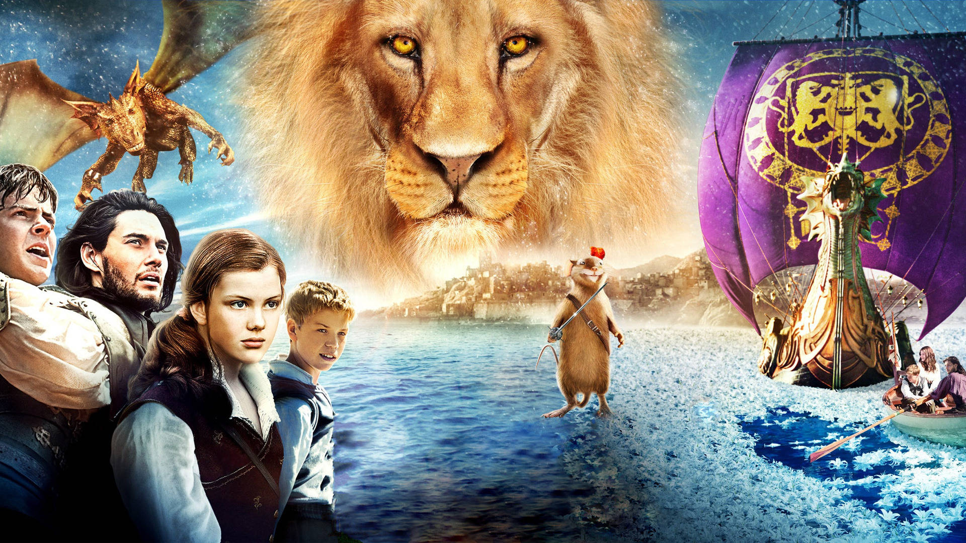 The Chronicles Of Narnia Digital Art Background