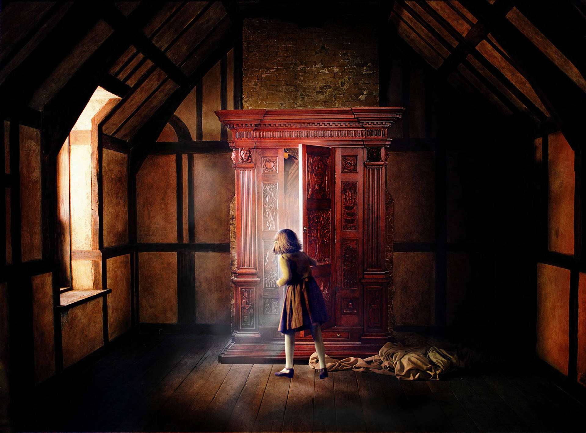 The Chronicles Of Narnia Wardrobe Background
