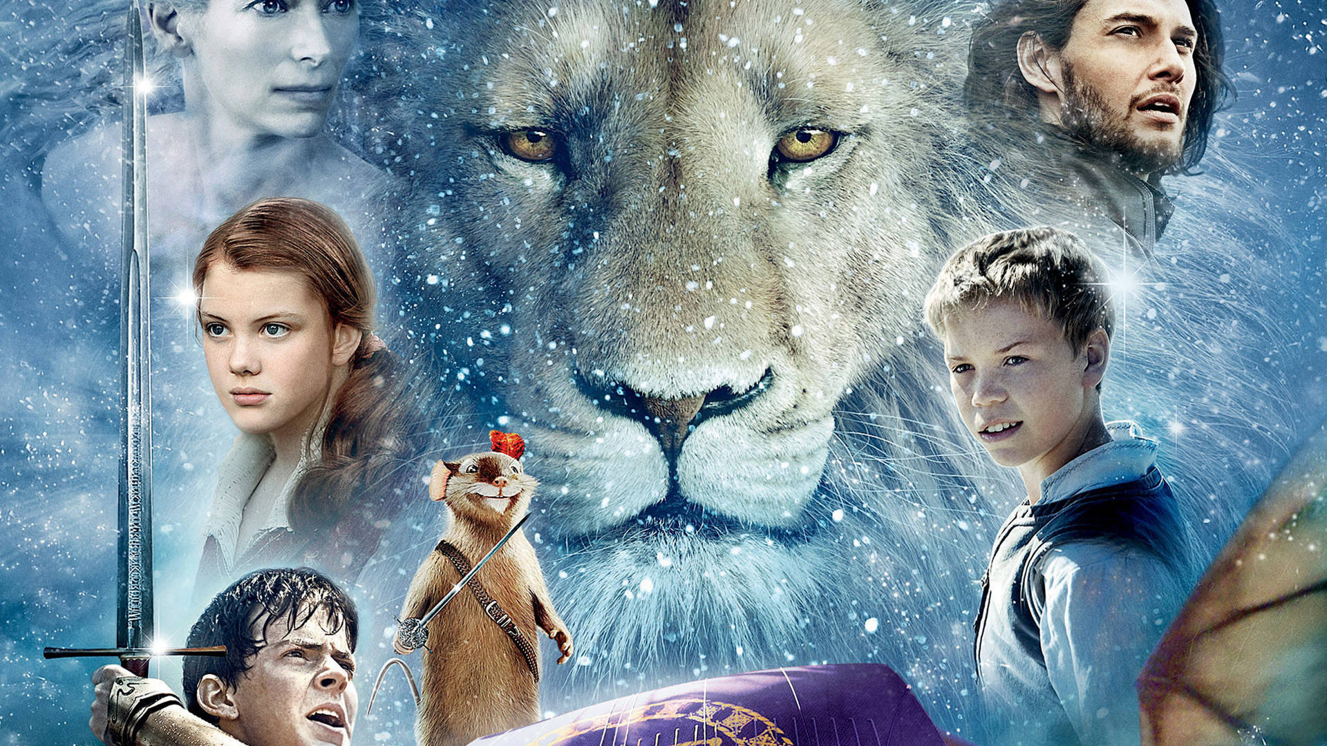 The Chronicles Of Narnia Wintry Art Background