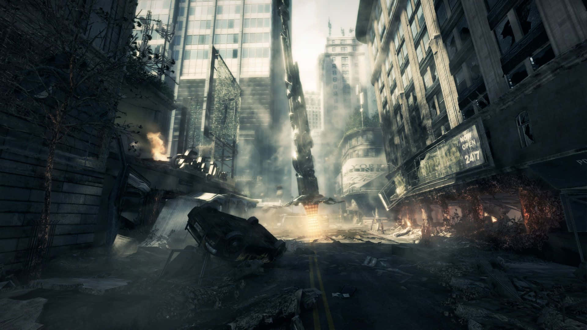 The City Of New York Has Never Looked So Futuristic. Background
