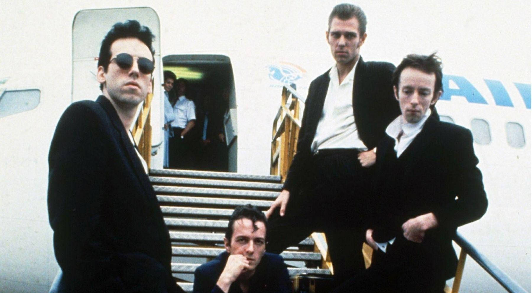 The Clash Arriving In New York Portrait