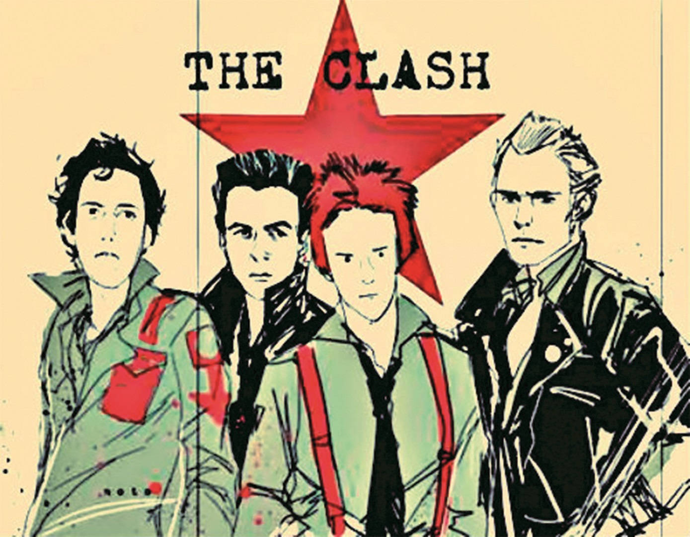 The Clash Comic Art By Phil Noto