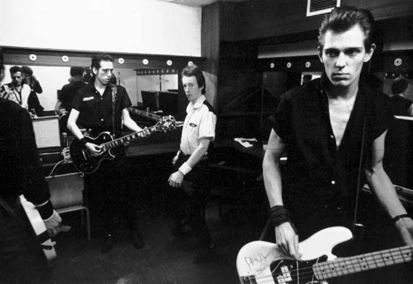 The Clash England Dressing Room 1979