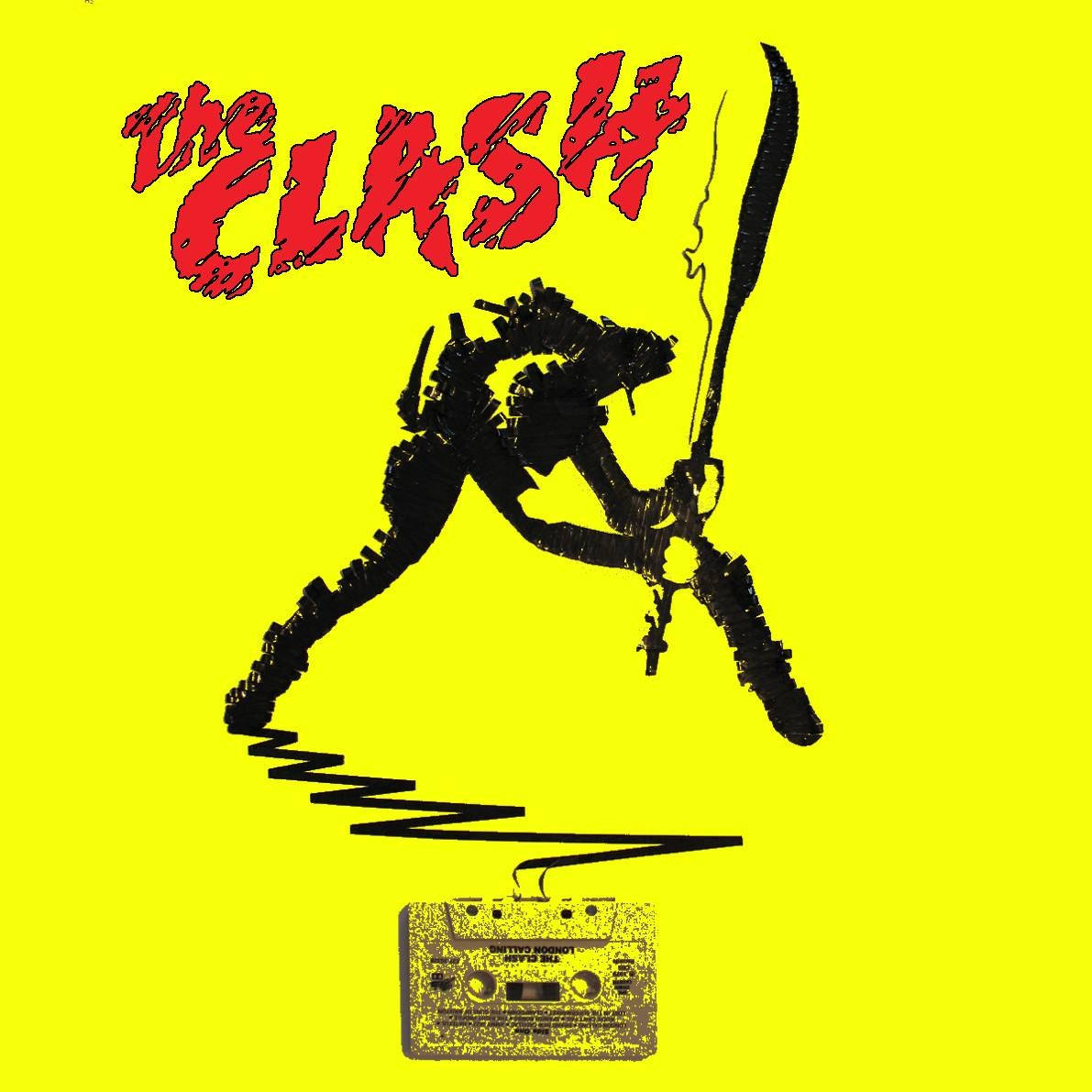 The Clash London Calling Album Cover Art Background