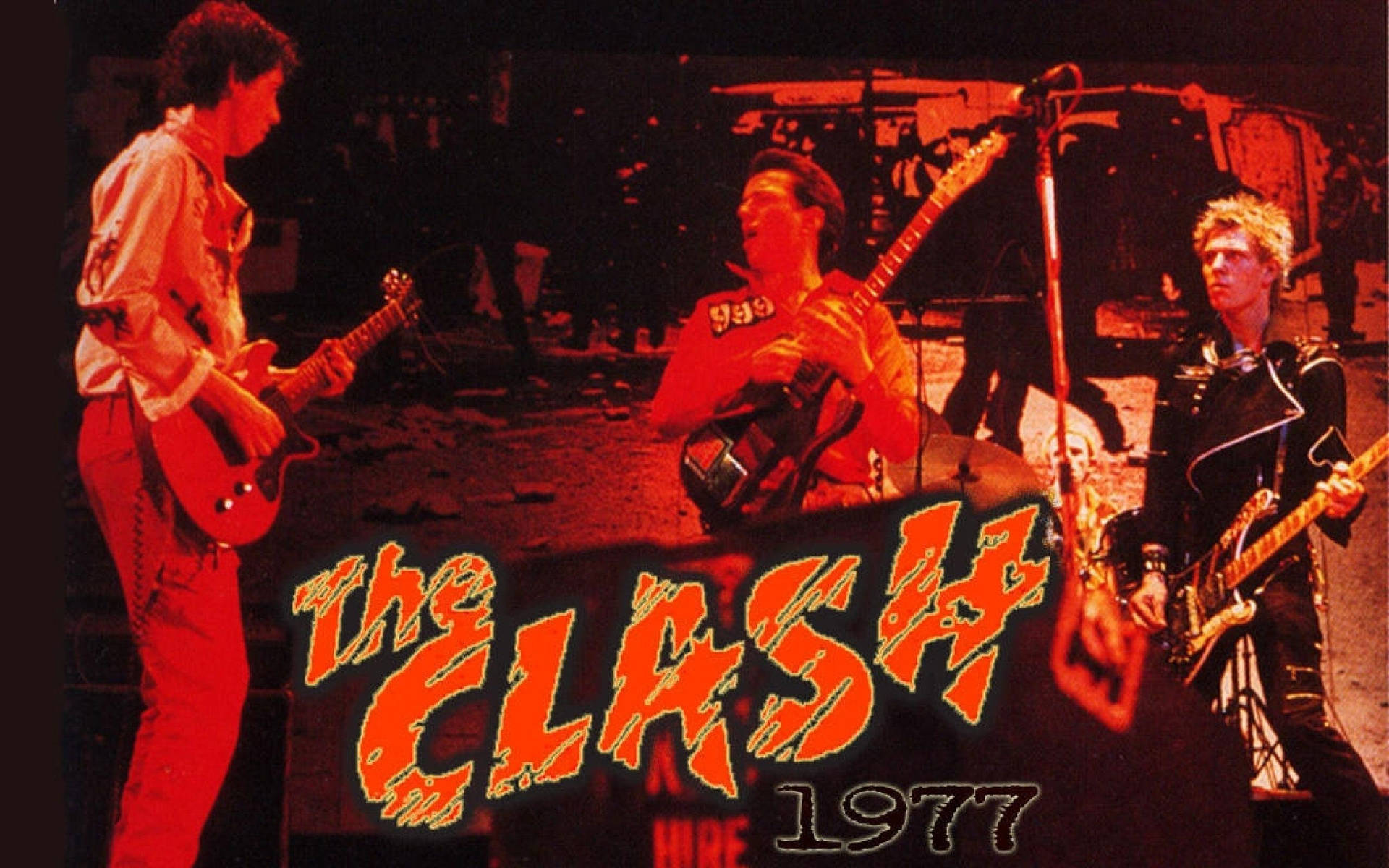 The Clash Uk Tour 1977 Background