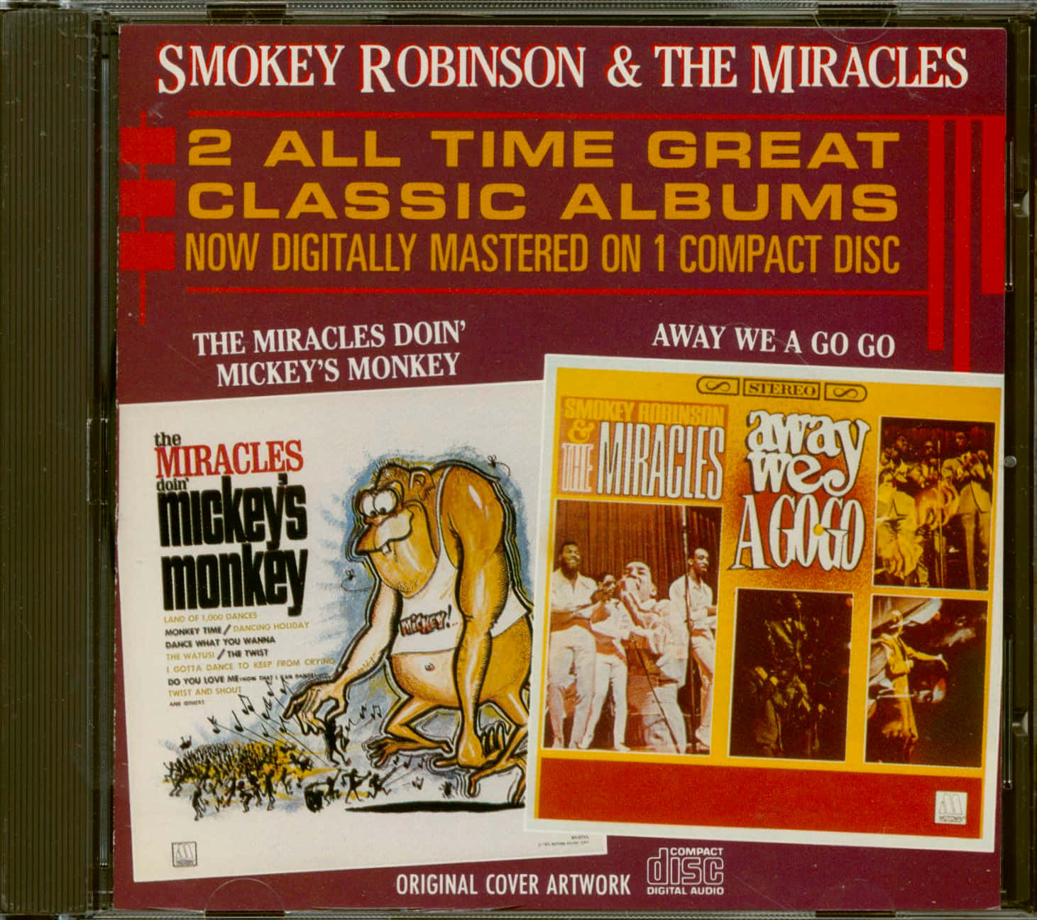 The Classic Albums Of Smokey Robinson And The Miracles Background