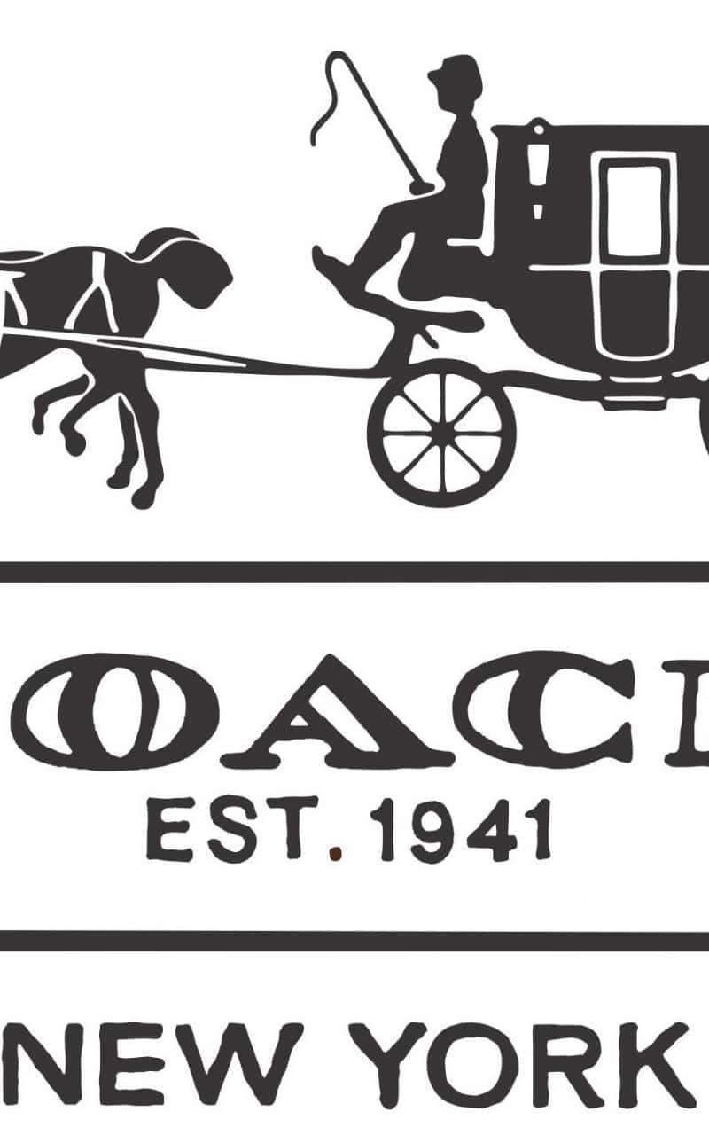 The Classic Coach Logo Background