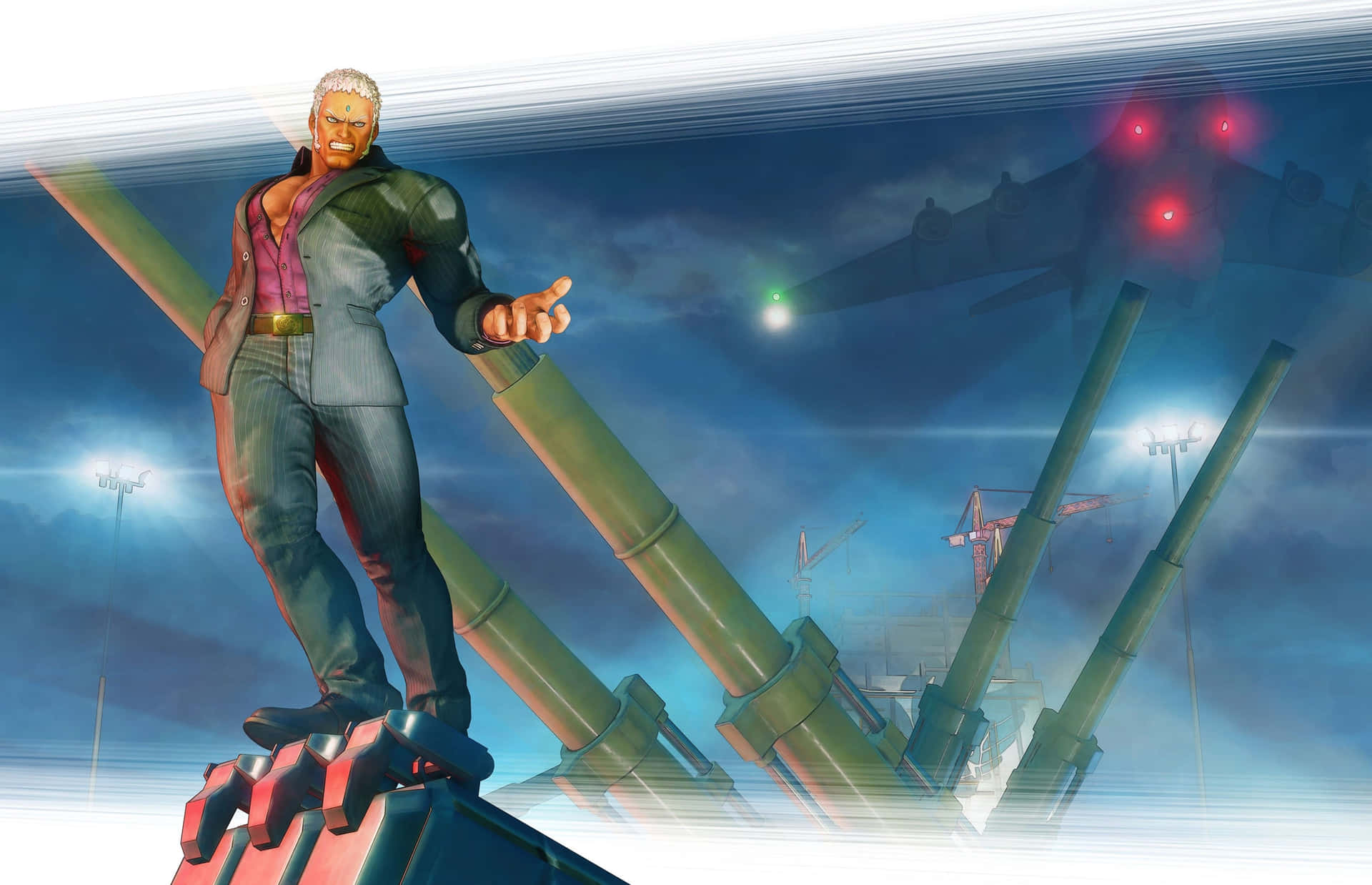 The Classic Fighting Game Street Fighter Vi Takes To 4k Background