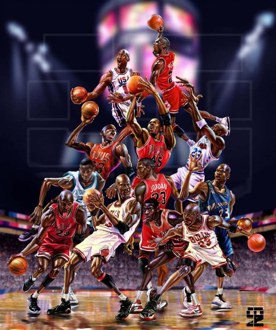 The Classic Game Of Basketball Background