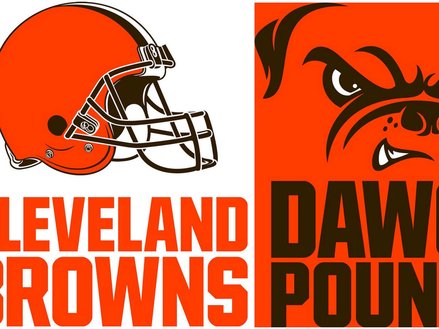 The Cleveland Browns Logo Background