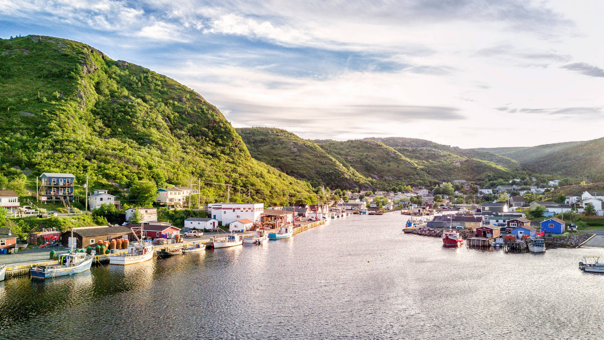 The Coast Of Newfoundland Background