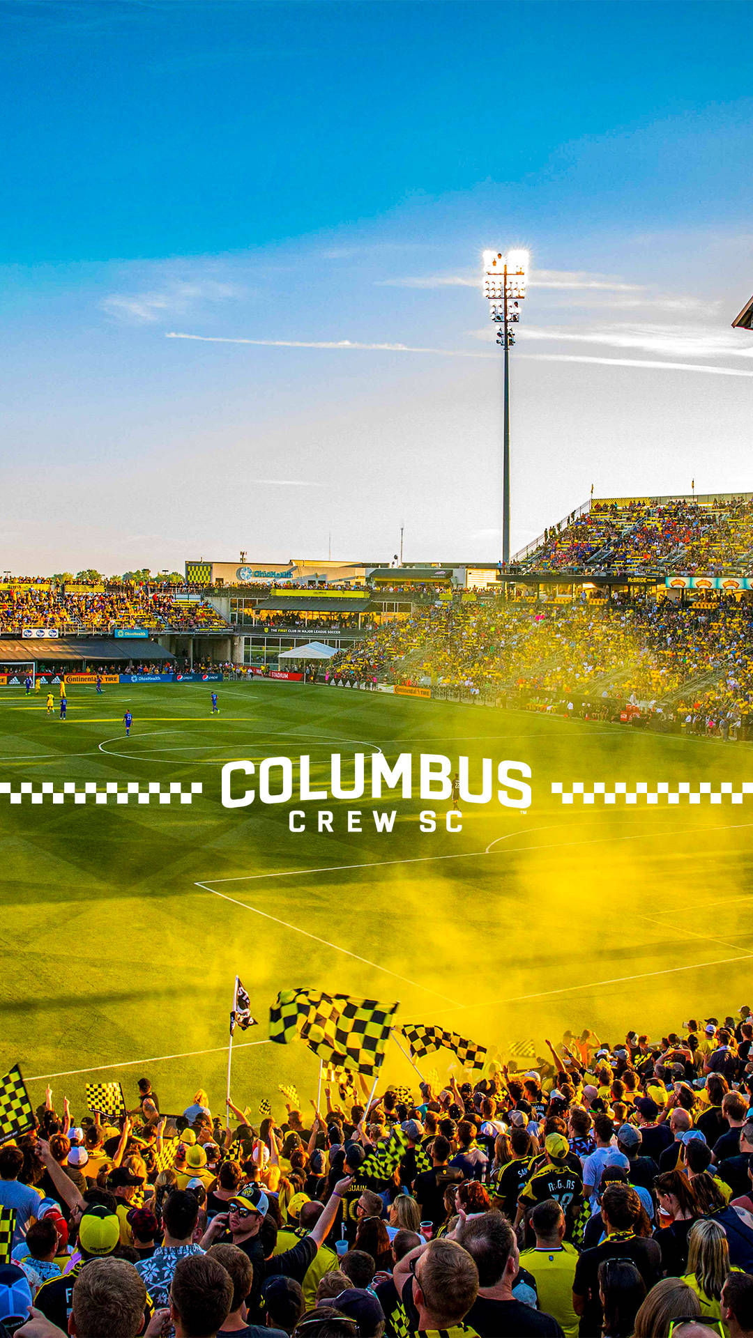 The Columbus Crew Are Playing At The Historic Crew Stadium Background