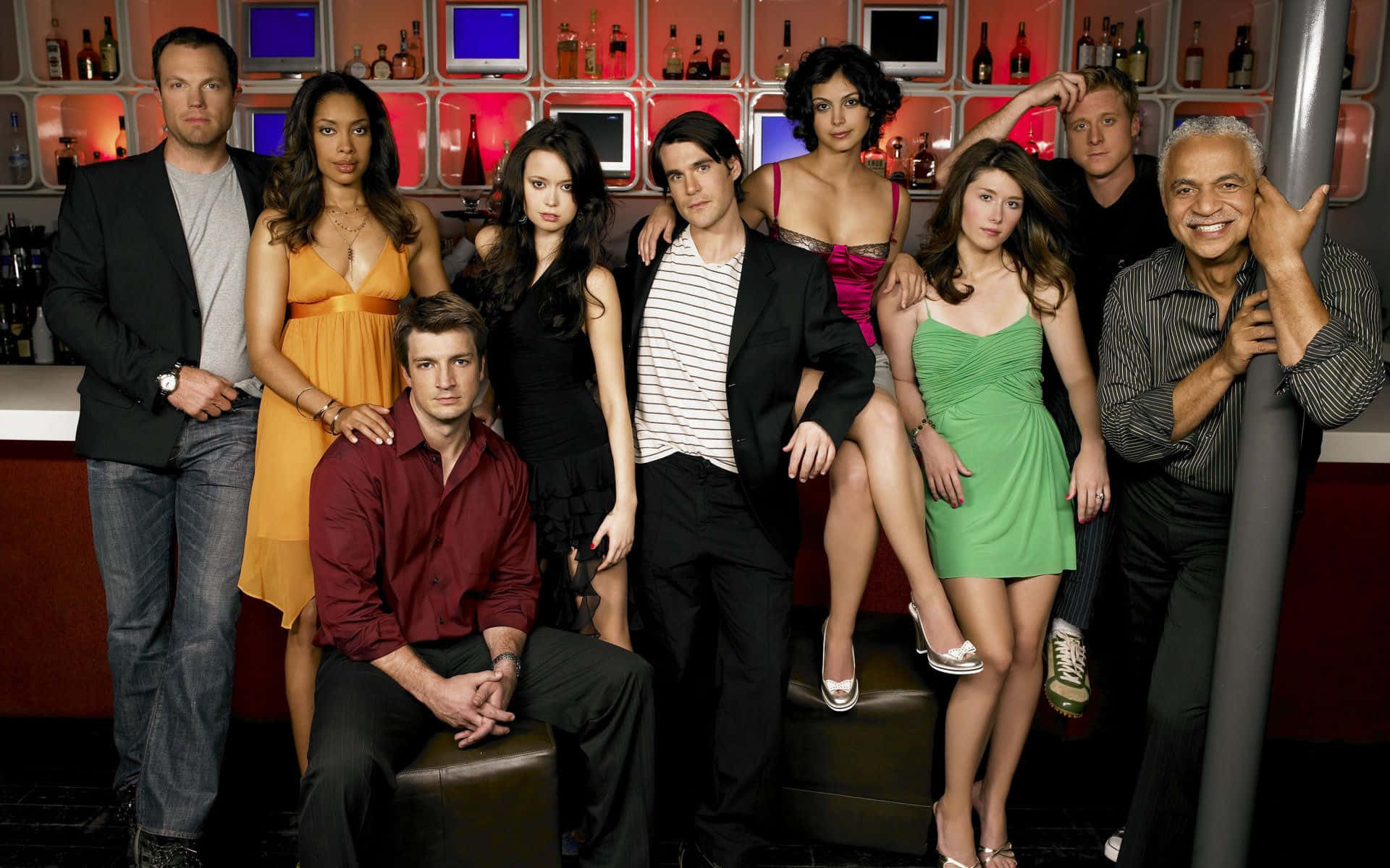 The Complete Cast Of Firefly Background