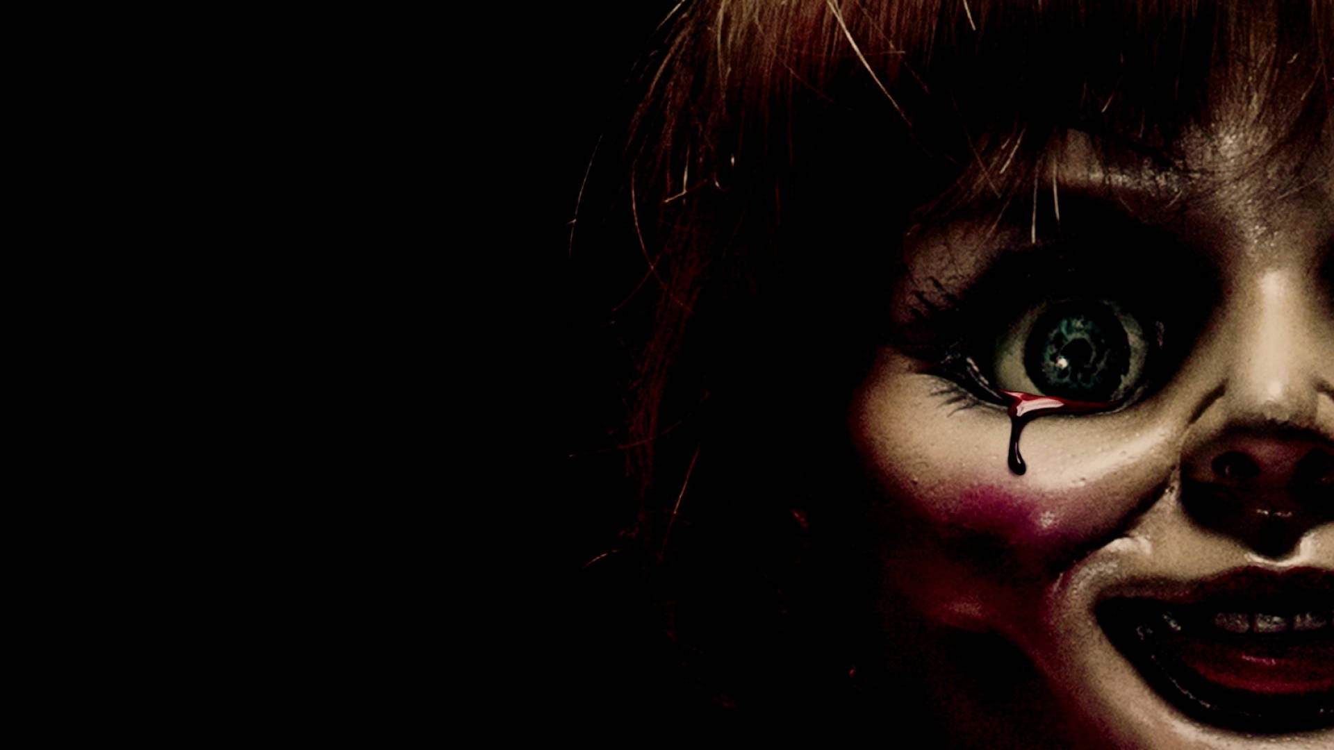 The Conjuring Annabelle's Face Background