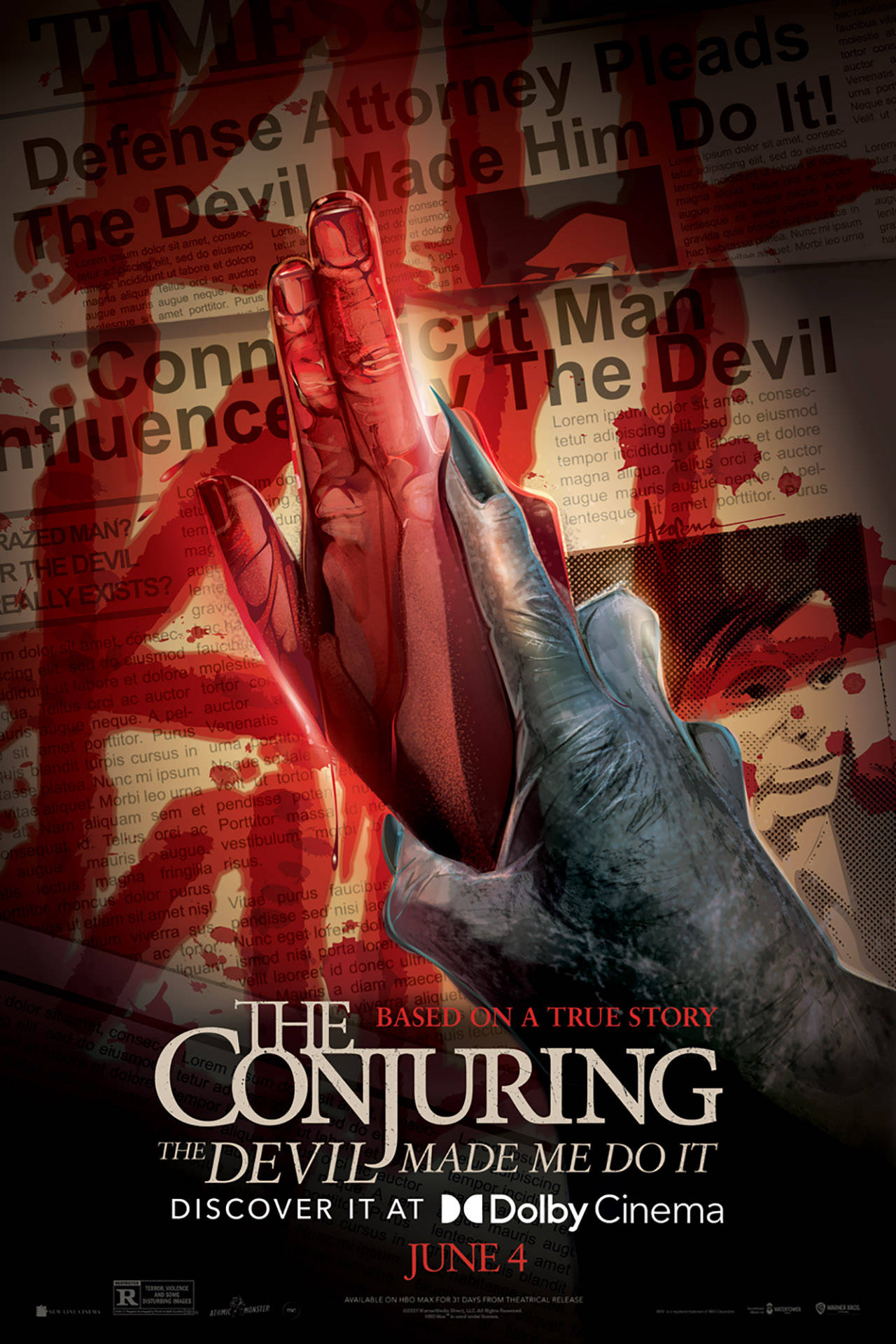 The Conjuring Deviant Art Poster Background