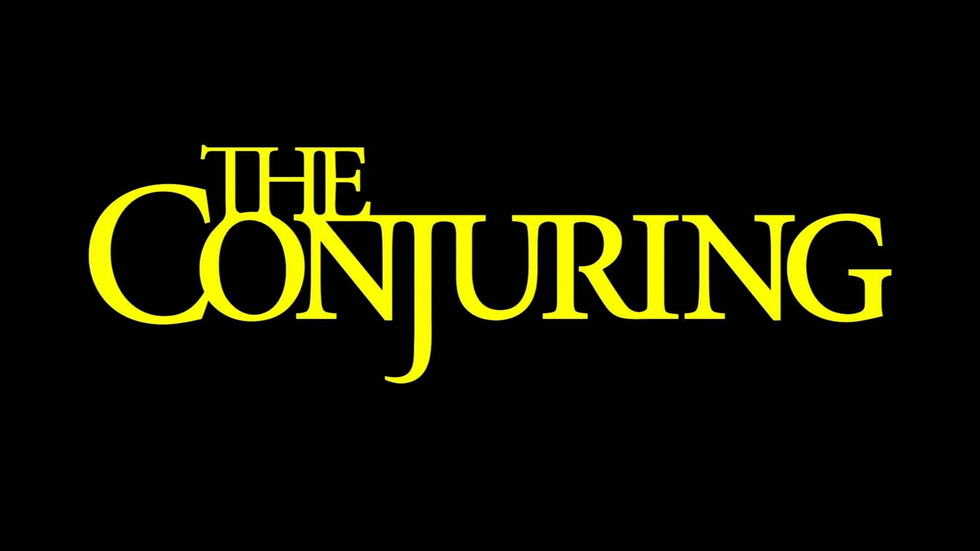 The Conjuring Logo Background