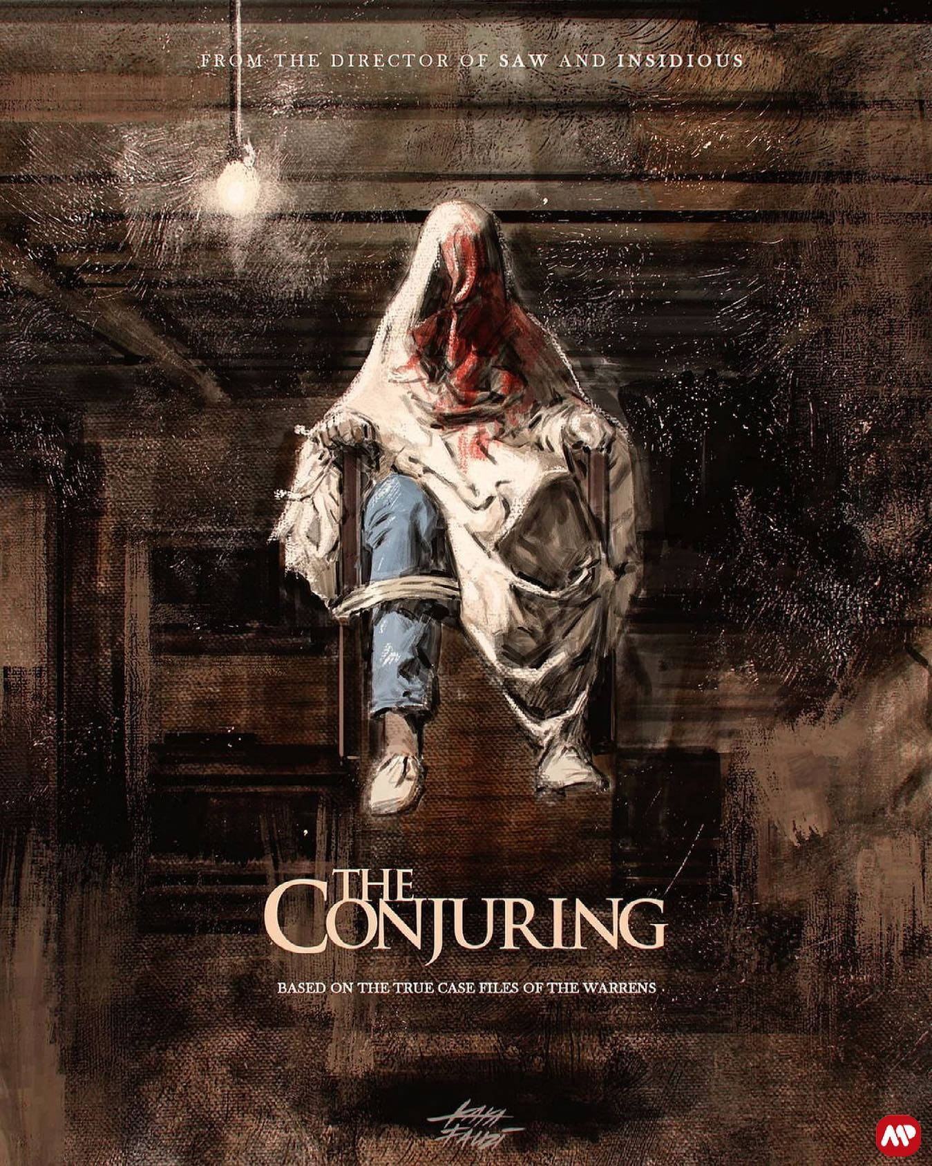 The Conjuring Possessed Floating Art Poster Background