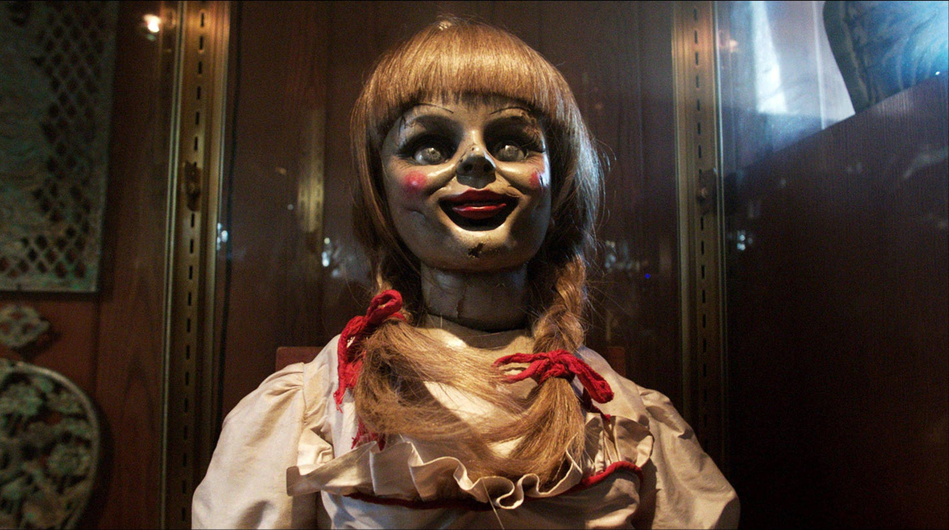 The Conjuring Scary Annabelle Doll Background