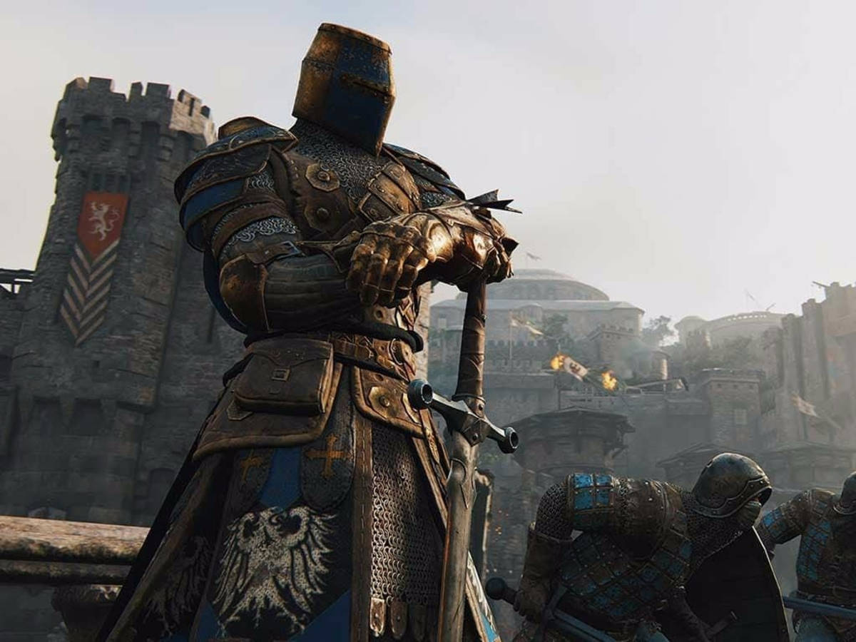 The Conqueror Of For Honor - Lead With Strength Background