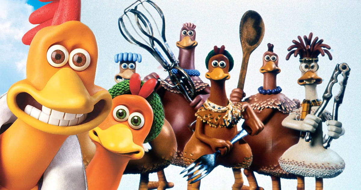 The Cooking Chicken From The Chicken Run Film