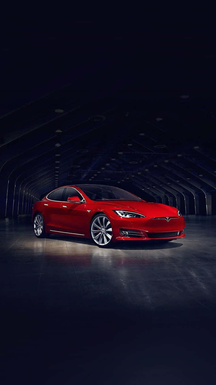 The Coolest Car Ever - Red Car Iphone Background