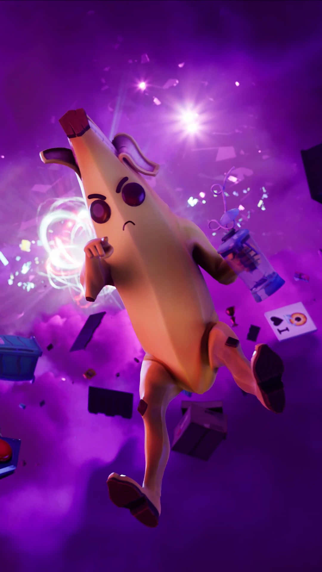 The Coolest Character In Fortnite? Peely! Background