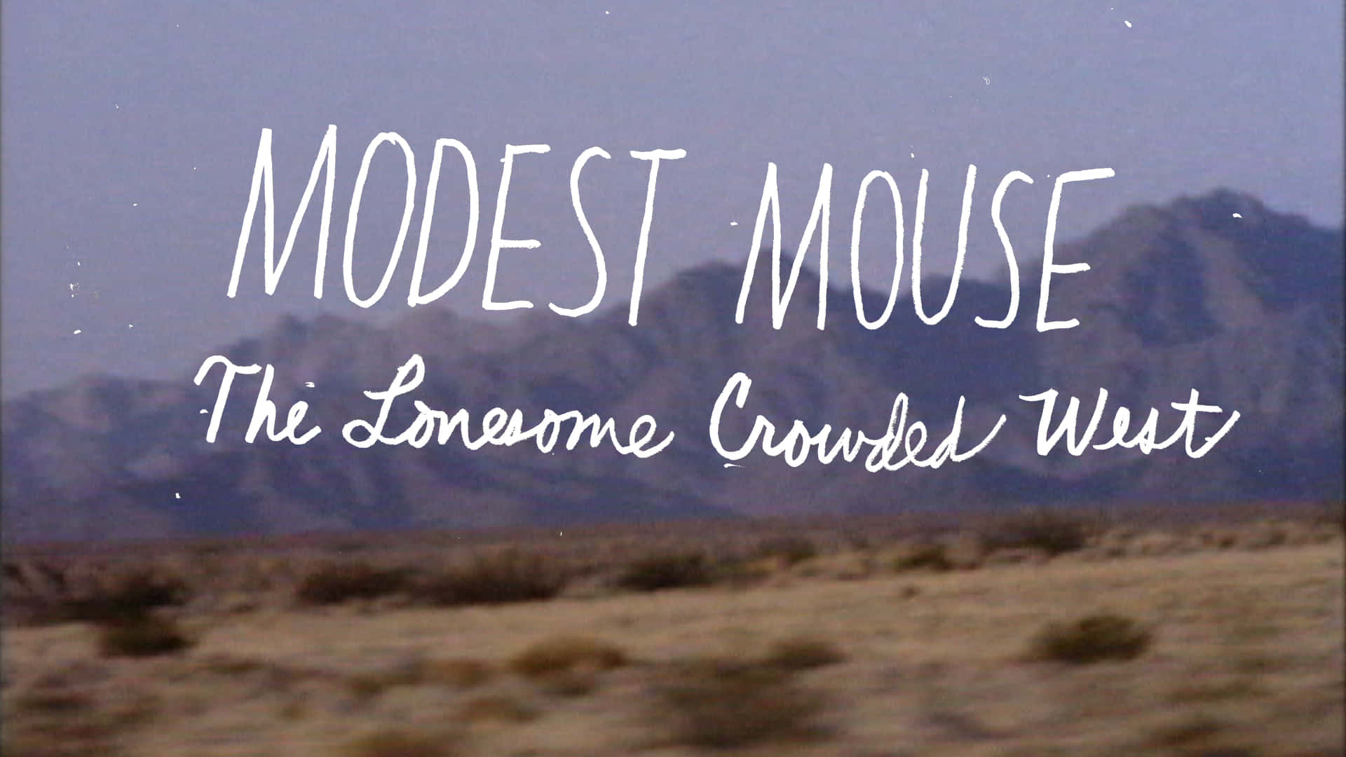 The Cover Art For The Album,'modest Mouse'