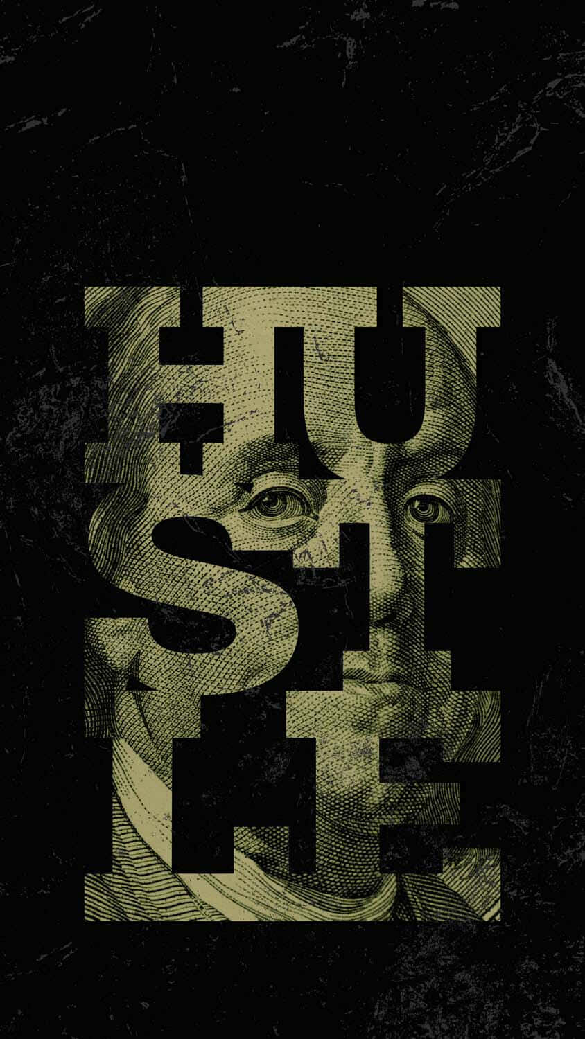 The Cover Of The Album Hustle The Money Background