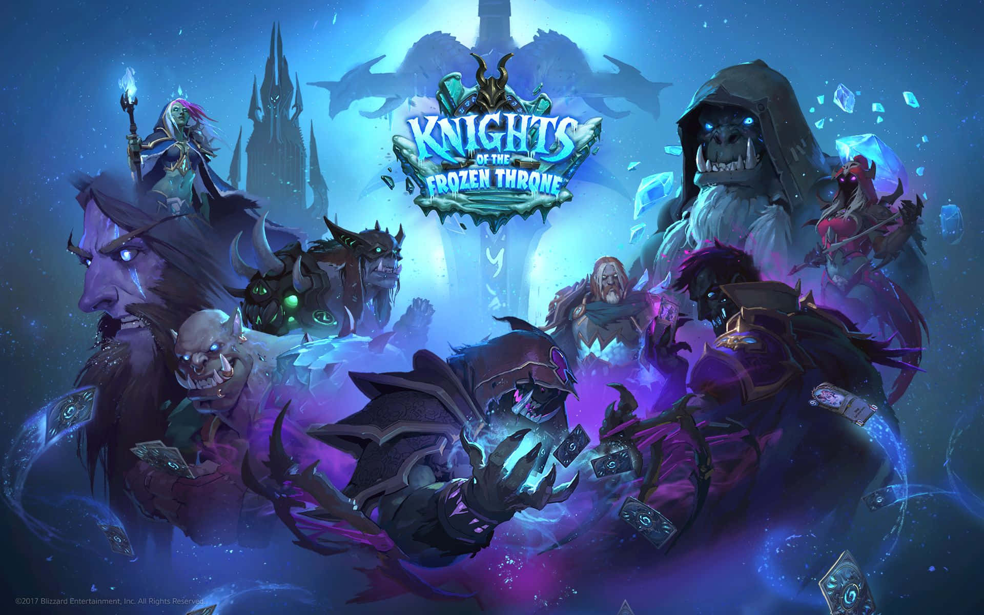 The Cover Of The Game, Titled 'hearthstone' Background