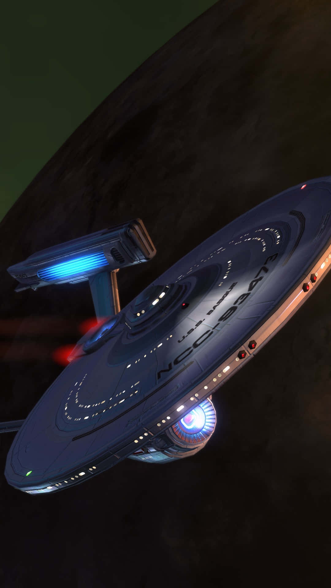 The Crew Of The Starship Enterprise Embarks On A Journey Of Exploration