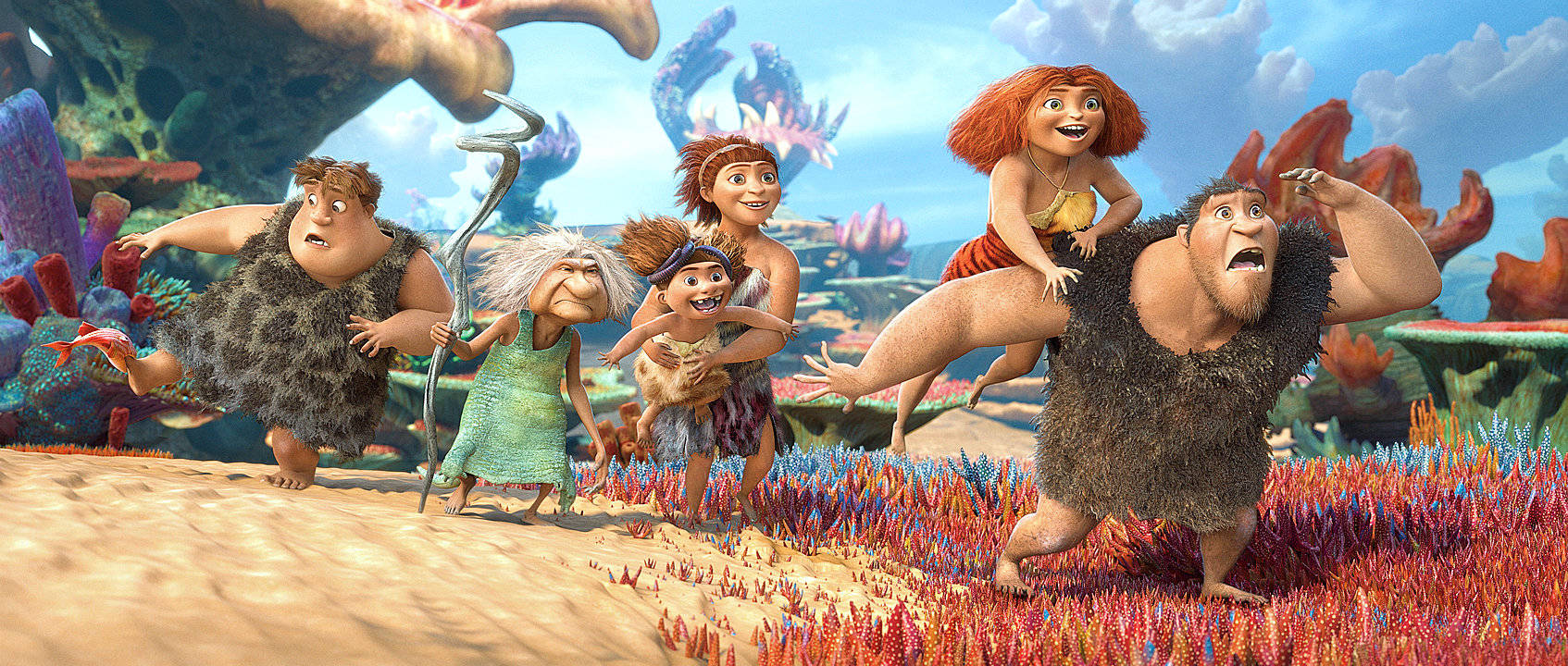 The Croods Family On An Adventure