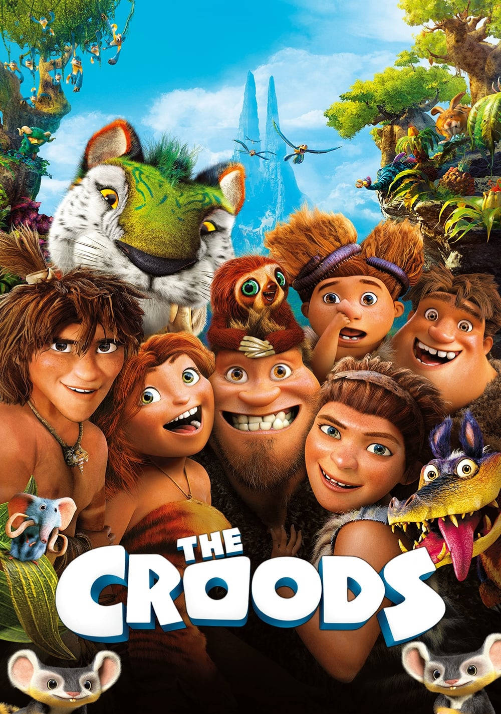 The Croods Family With Logo