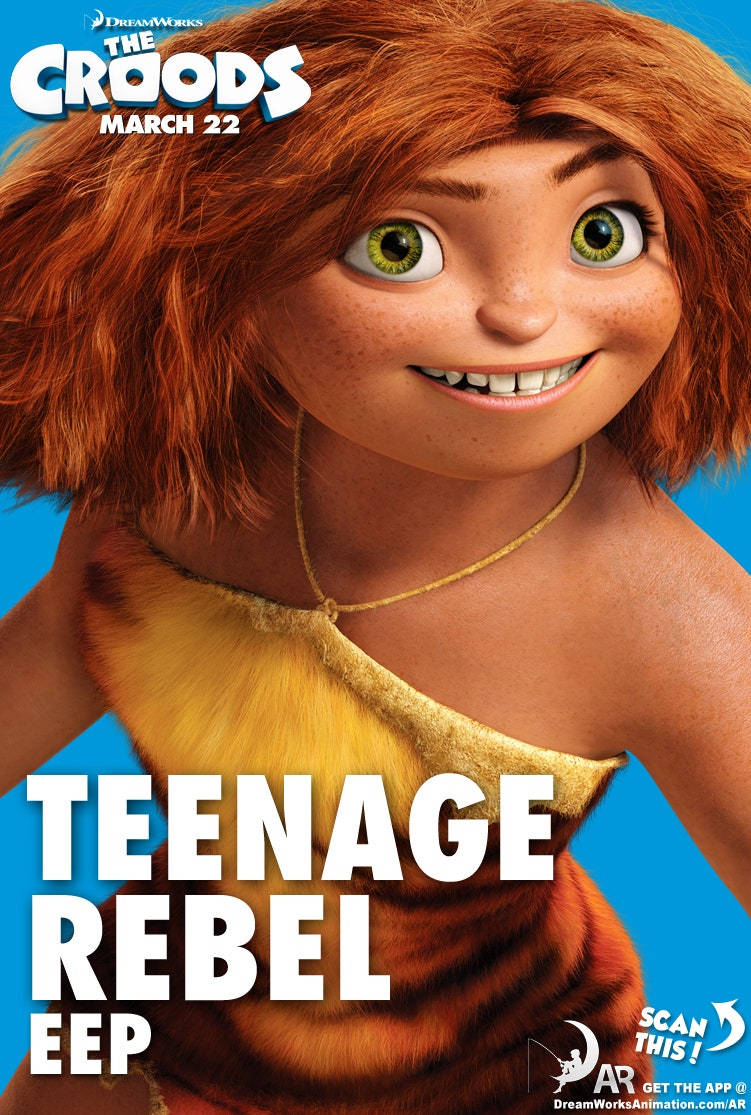 The Croods Teenage Rebel Eep Background