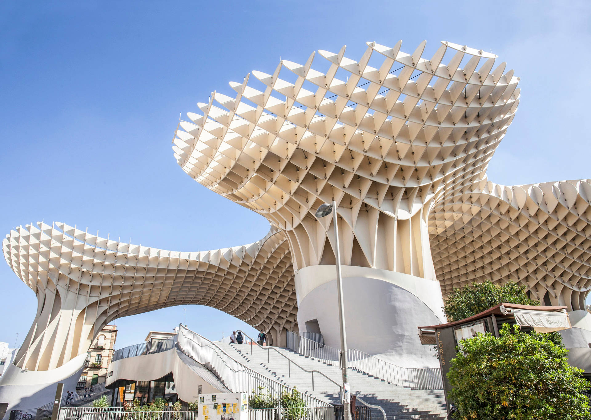 The Crooked House Of Spain Background