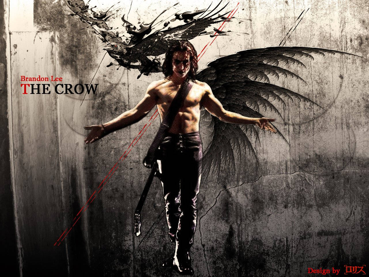 The Crow Brandon Lee Vampire Background