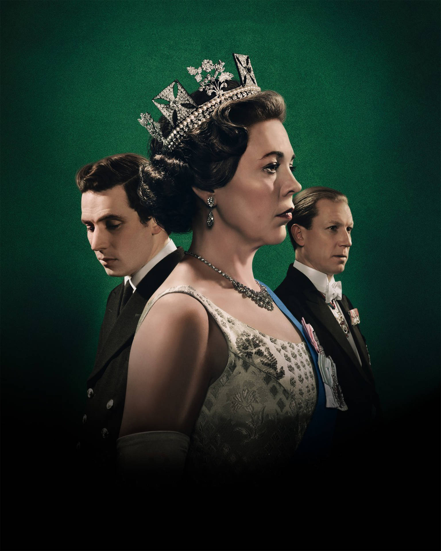 The Crown Green Poster Background