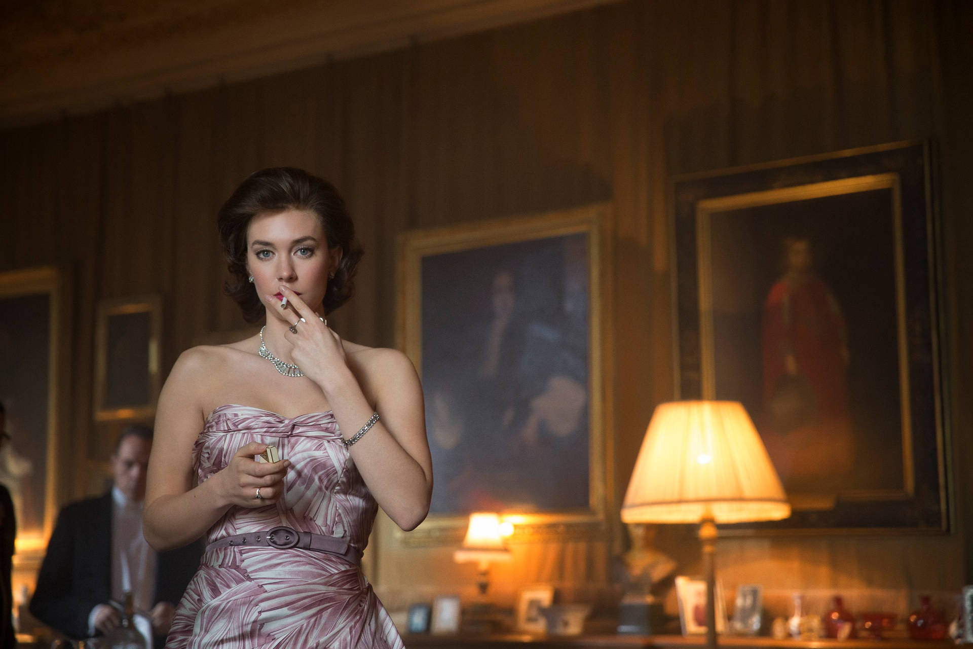 The Crown Princess Margaret Smoking