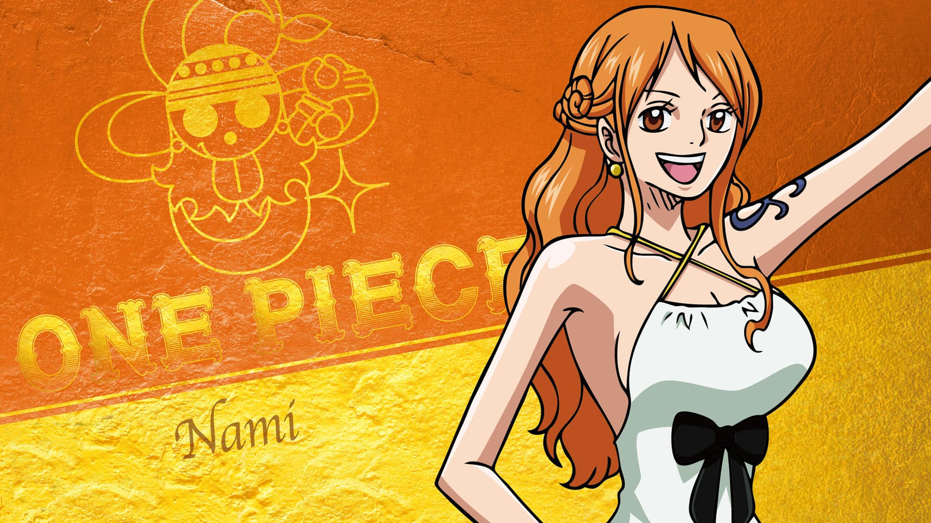 The Cunning And Intelligent Nami, One Piece's Navigator Background