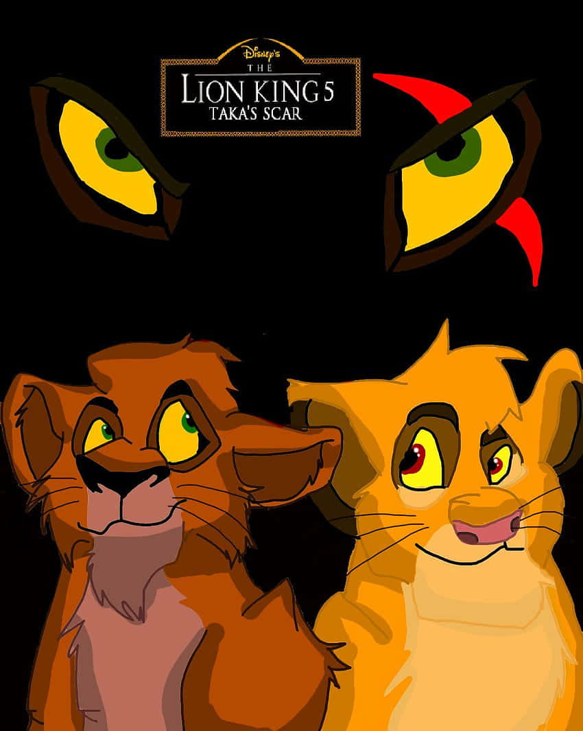 The Cunning And Jealous Scar From The Disney Classic The Lion King Background