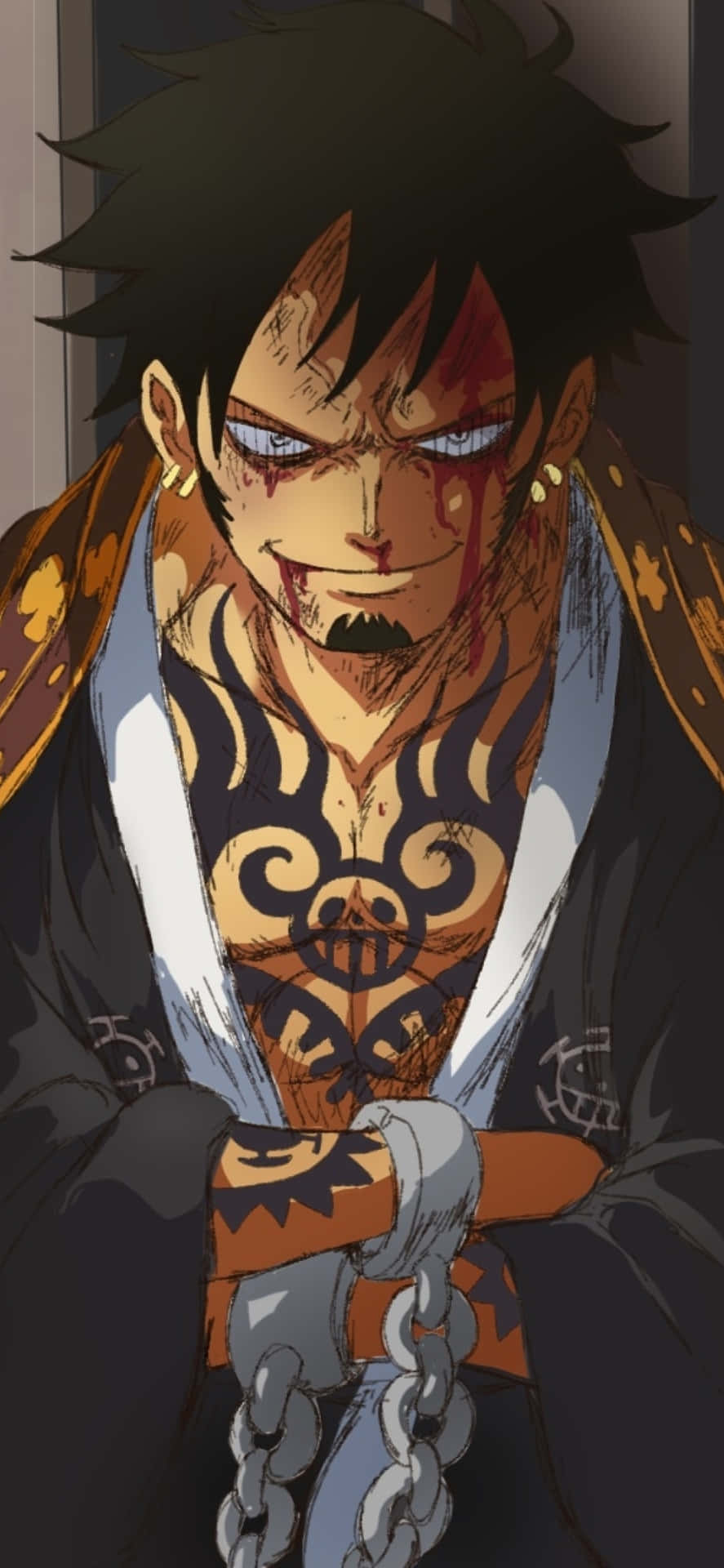 The Cunning Strategist Trafalgar Law Background