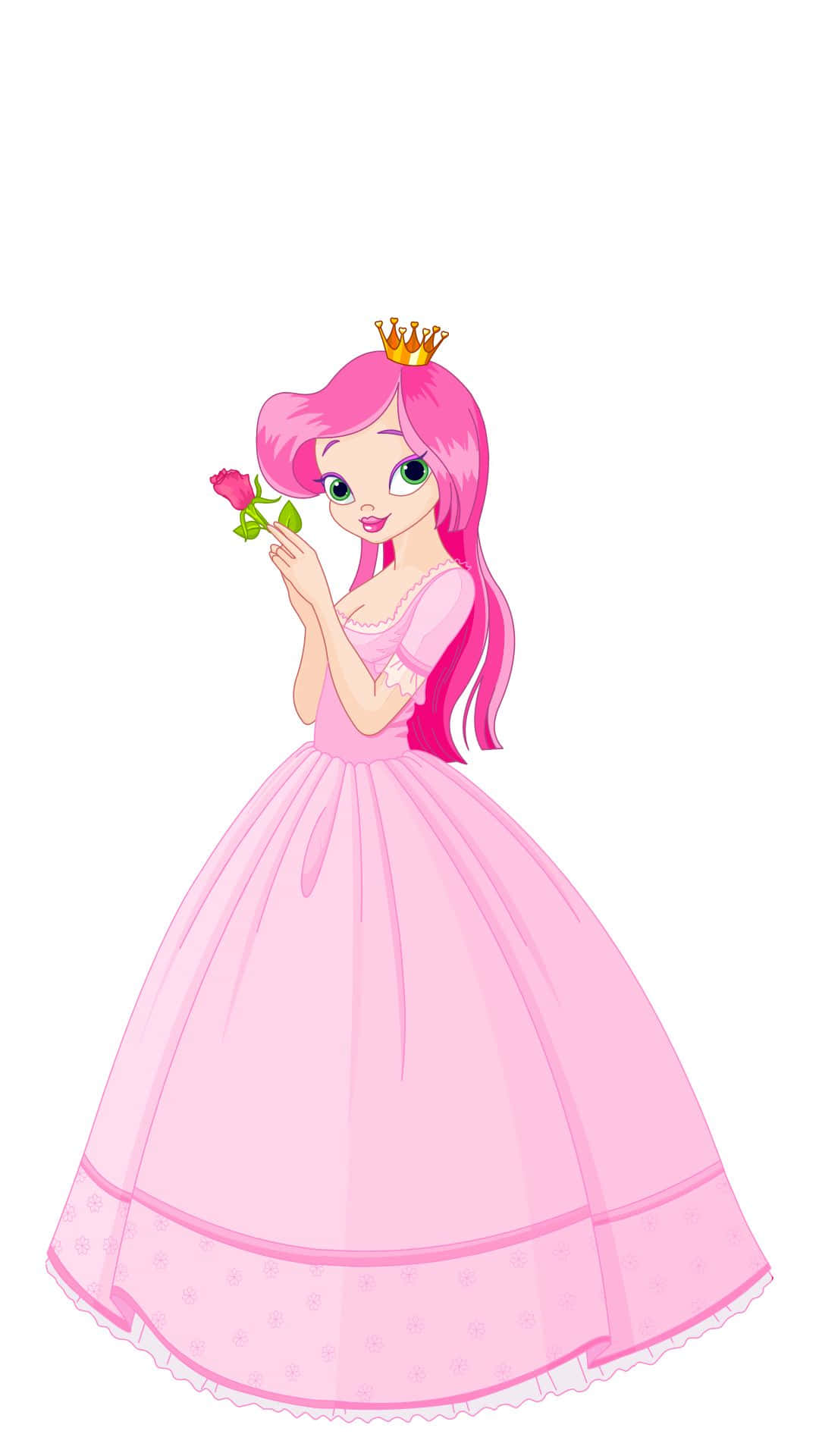The Cute Queen Of Style Background