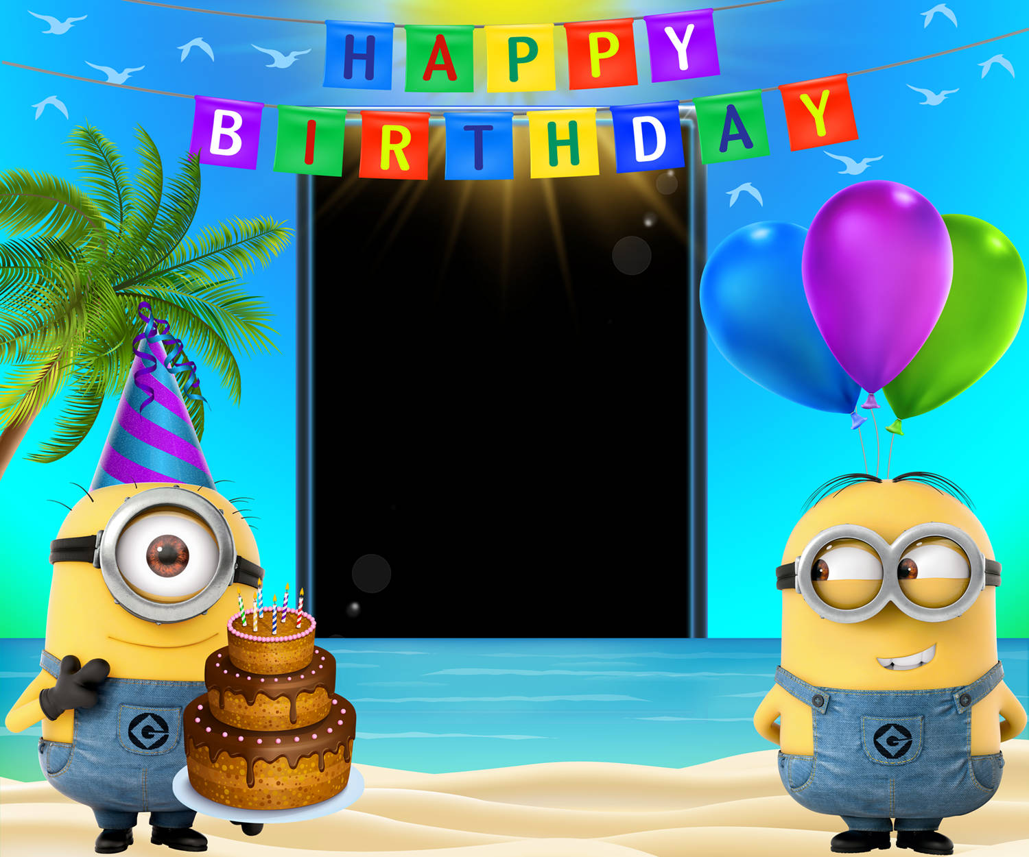 The Cutest Way To Celebrate A Birthday – With Minions! Background