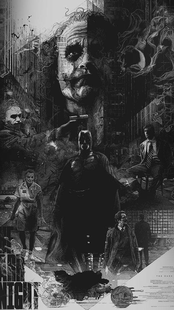 The Dark Knight 2008 Batman Iphone Background