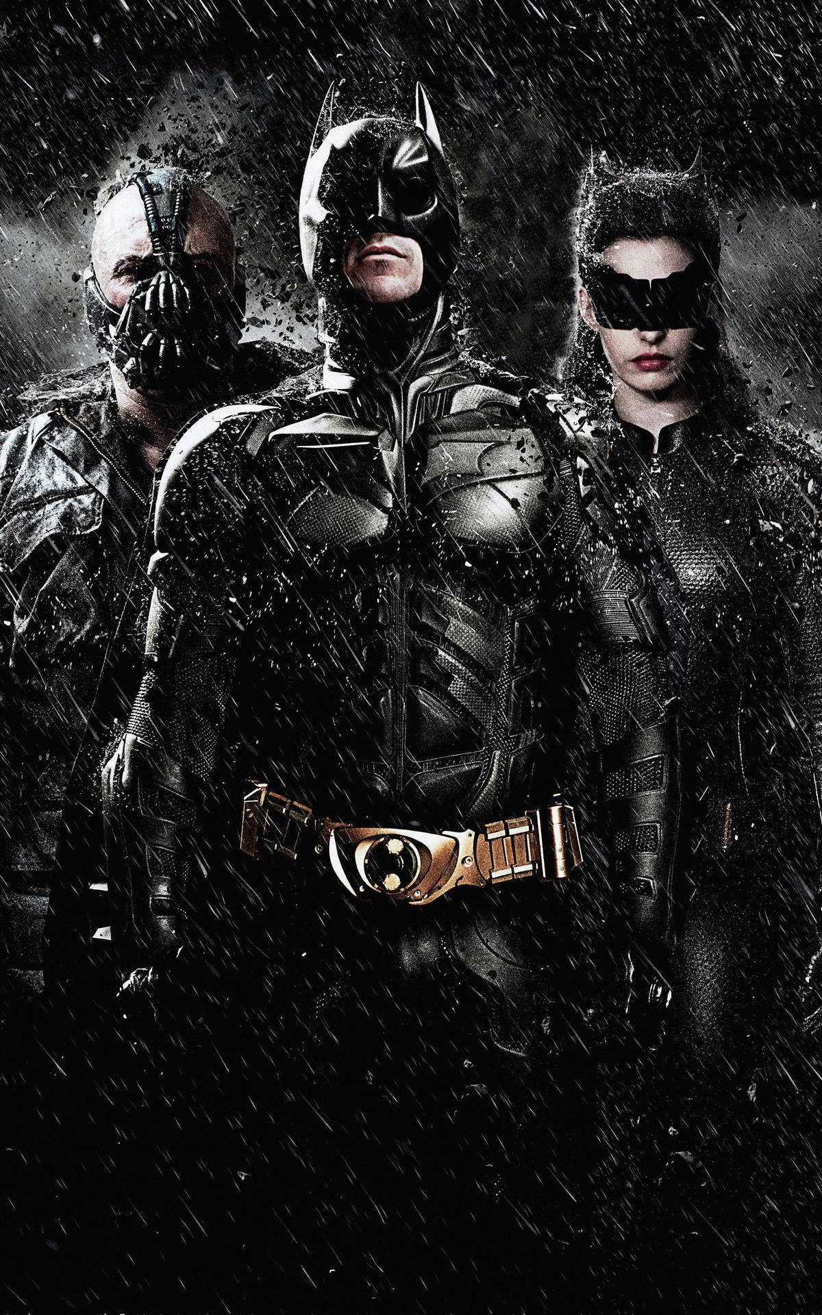 The Dark Knight Batman, Bane And Cat Woman Background