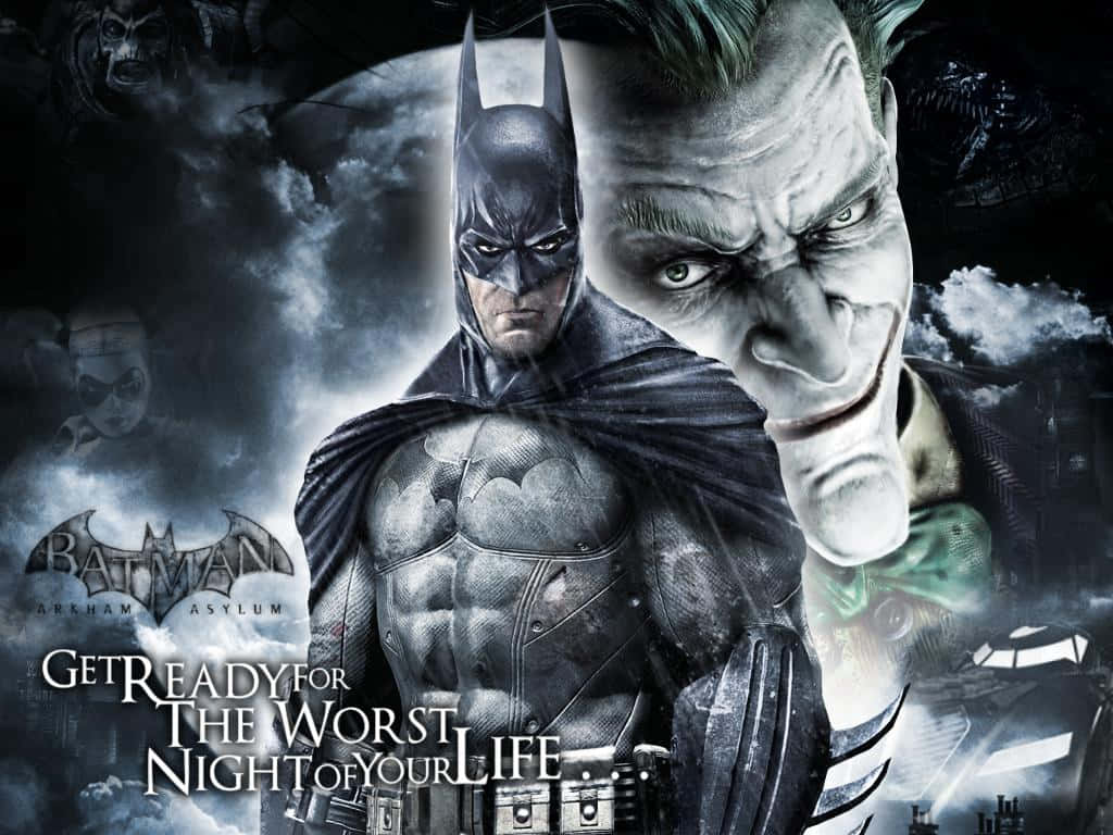 The Dark Knight - Batman In Arkham Asylum Background