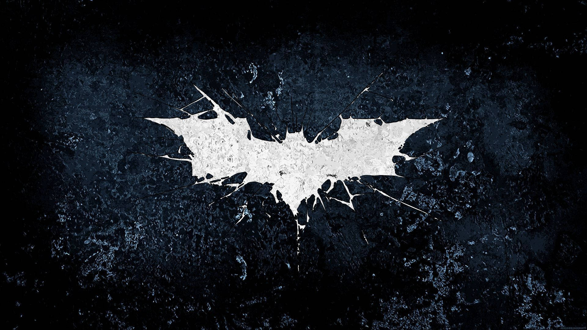 The Dark Knight Batman Logo Background