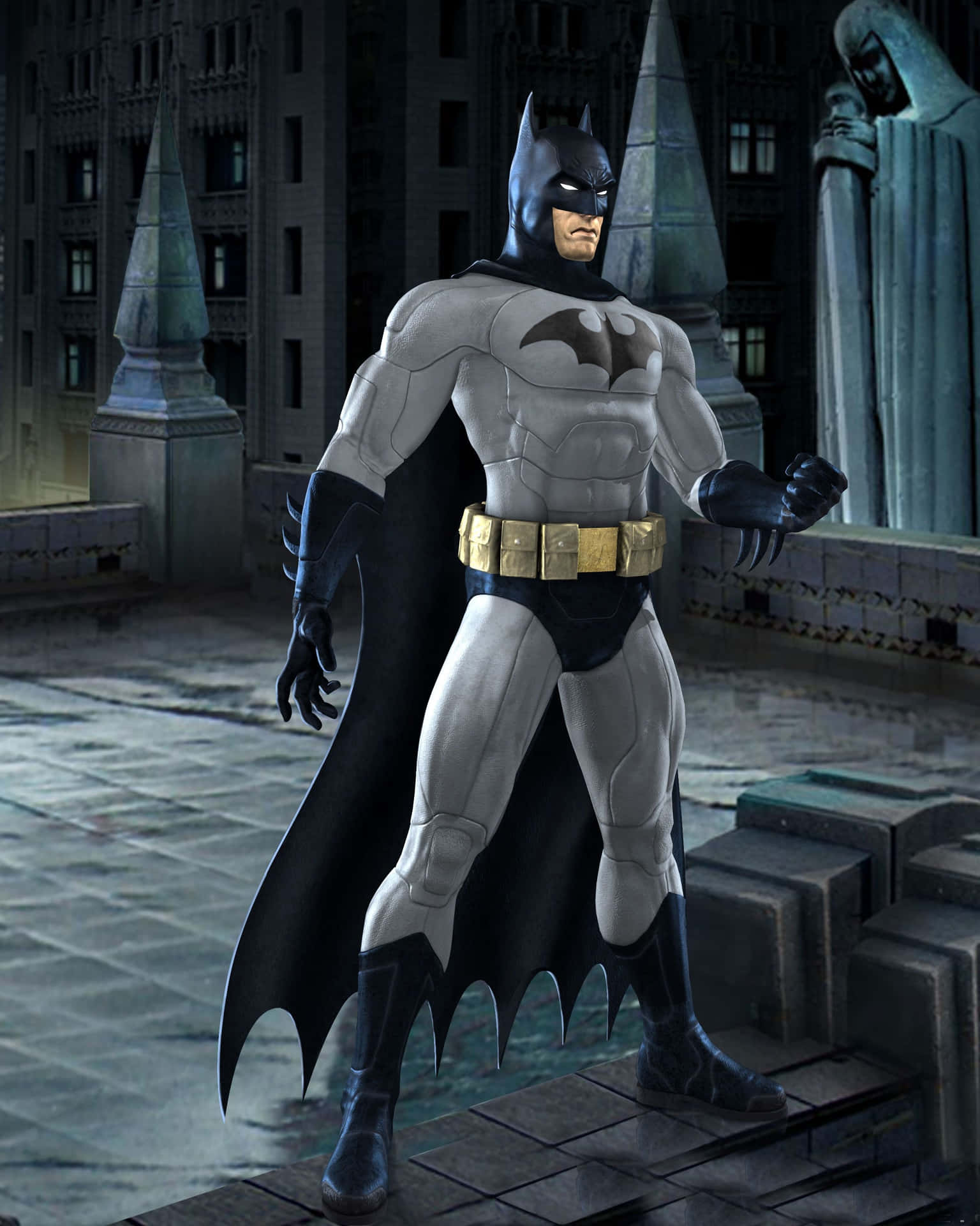 The Dark Knight, Batman, Ready To Fight Crime Background