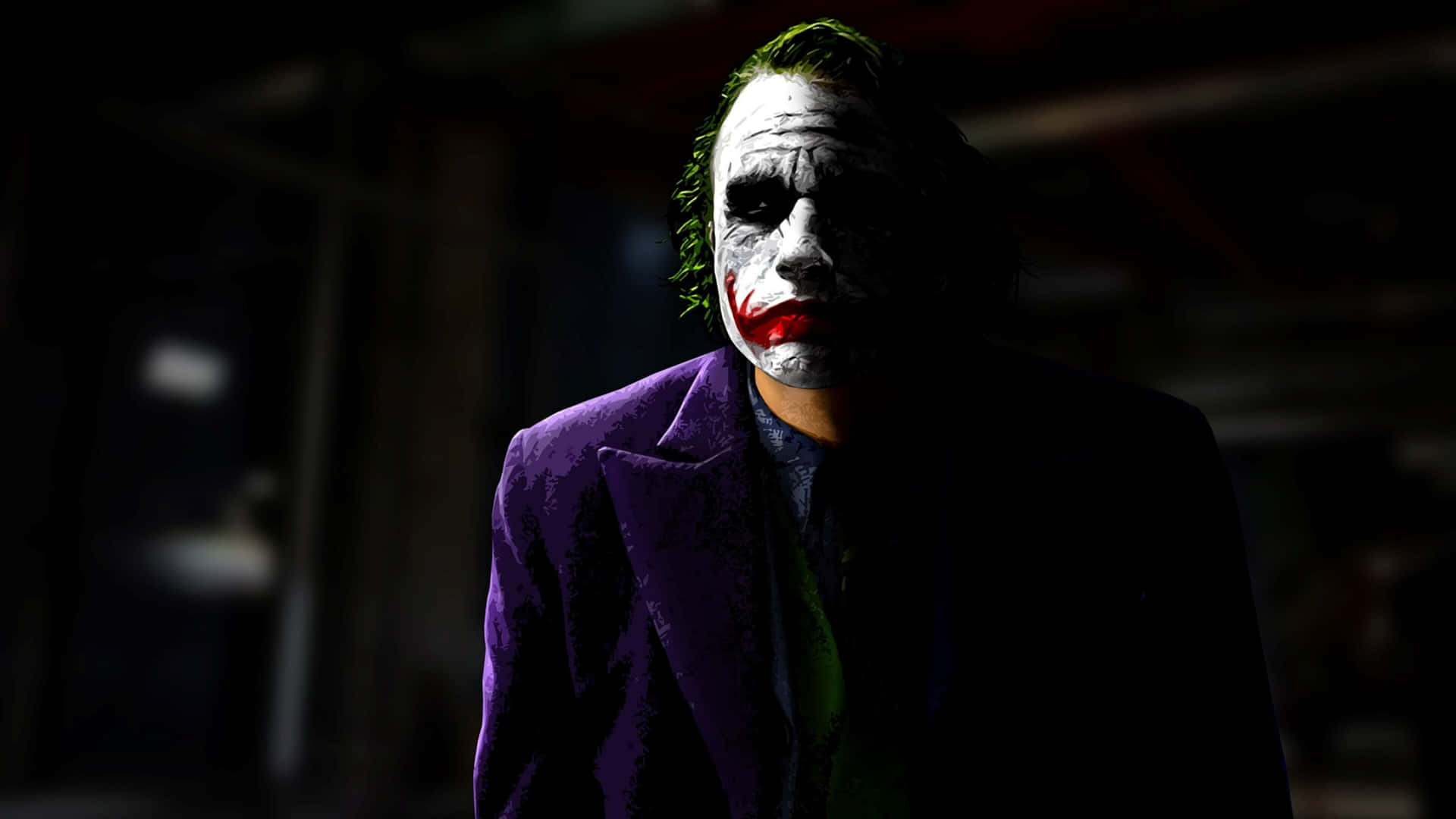 The Dark Knight Joker In 4k Ultra Hd Background